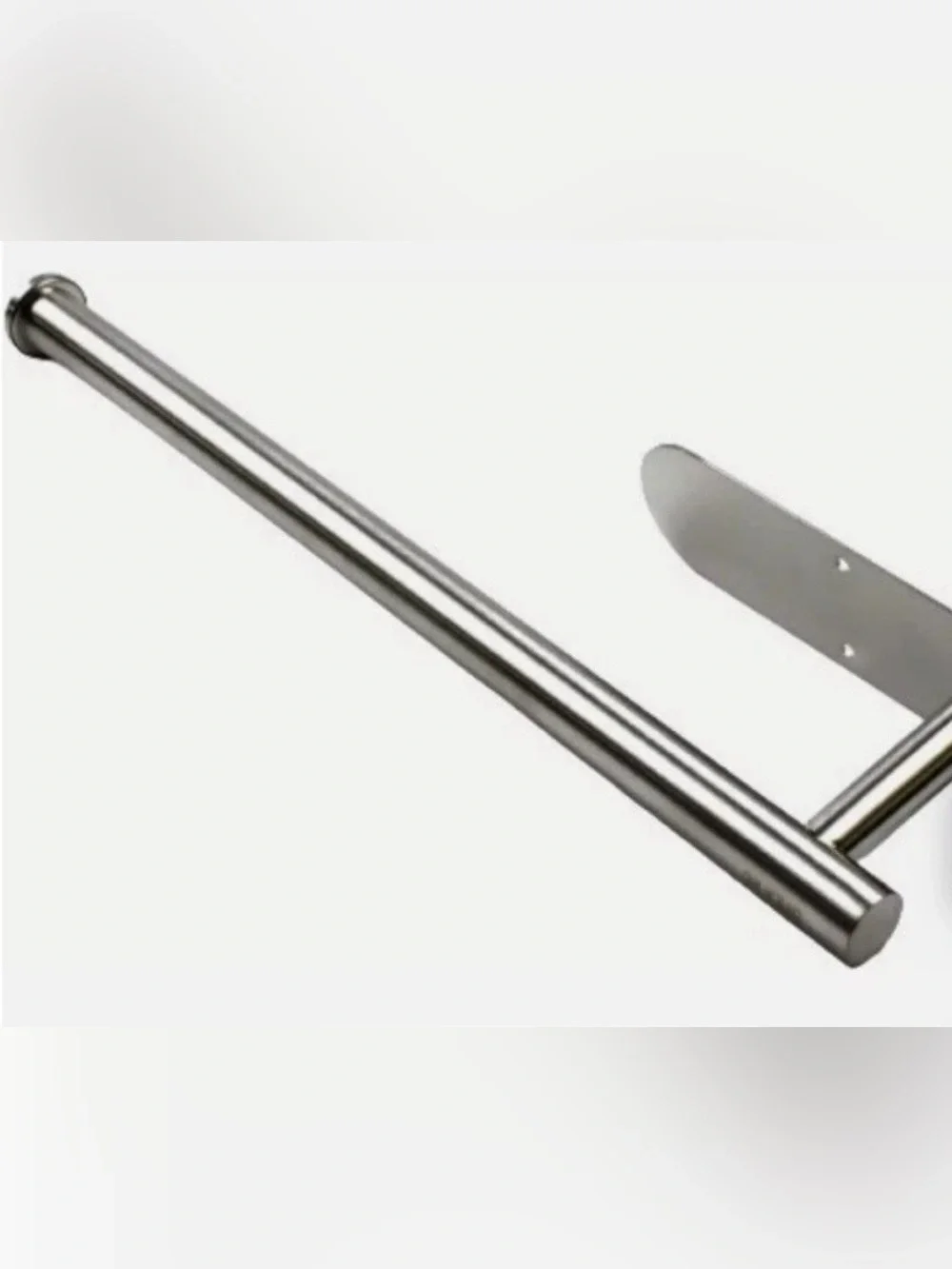 Wall Mount Paper Towel Holder Under Cabinet Kitchen Roll Dispenser Metal